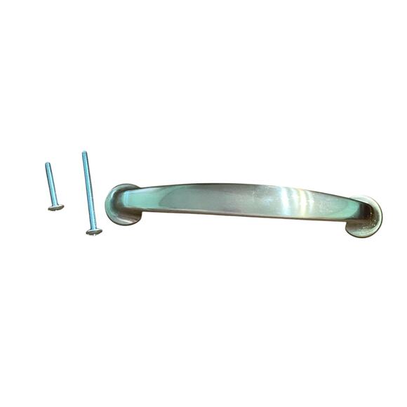 Cabinet Door Handles 5" Drawer Pulls Nickel Set of 21 Kitchen Bathroom Hardware - Picture 4 of 6